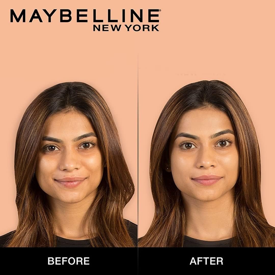 Maybelline New York Liquid Foundation, Matte & Poreless, Full Coverage Blendable Normal to Oily Skin, Fit Me, 220 Natural Beige, 18ml
