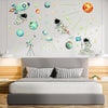 0TO1 Wall Stickers Decor, Glow Wall Decal, Diy Wall Stickers, Outer Space Glow in the Dark Wall Stickers, Glow in the Dark Wall Stickers for Kids Room, Perfect for Kids Bedroom Room, House Decoration