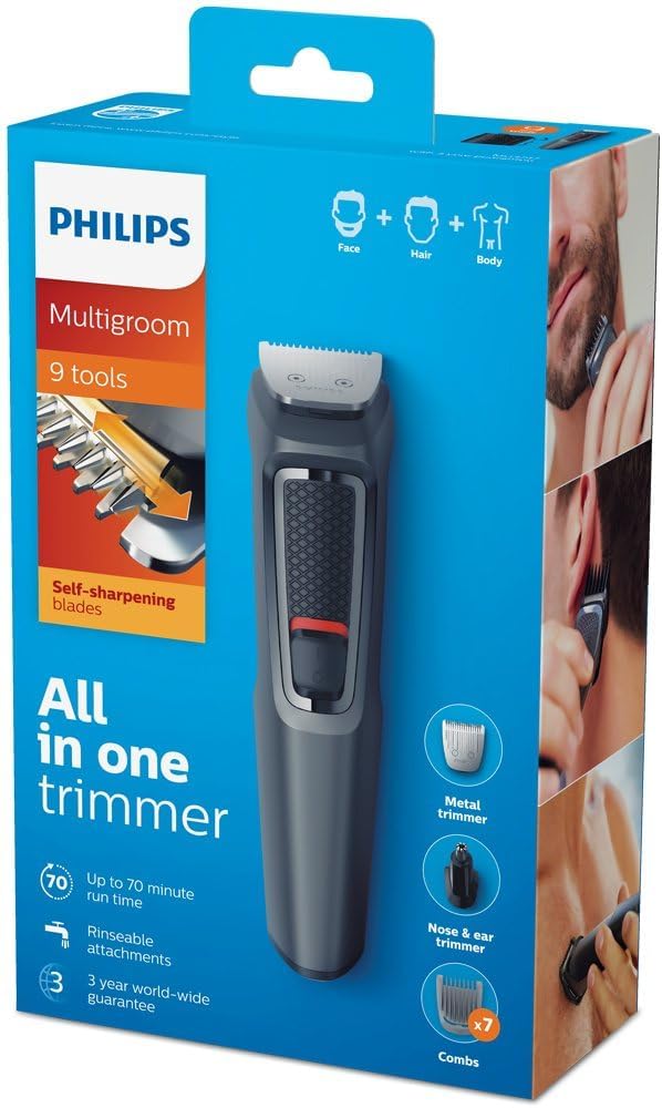 Philips Multigroom Series 7000 13-In-1, Face, Hair And Body Mg7715/13