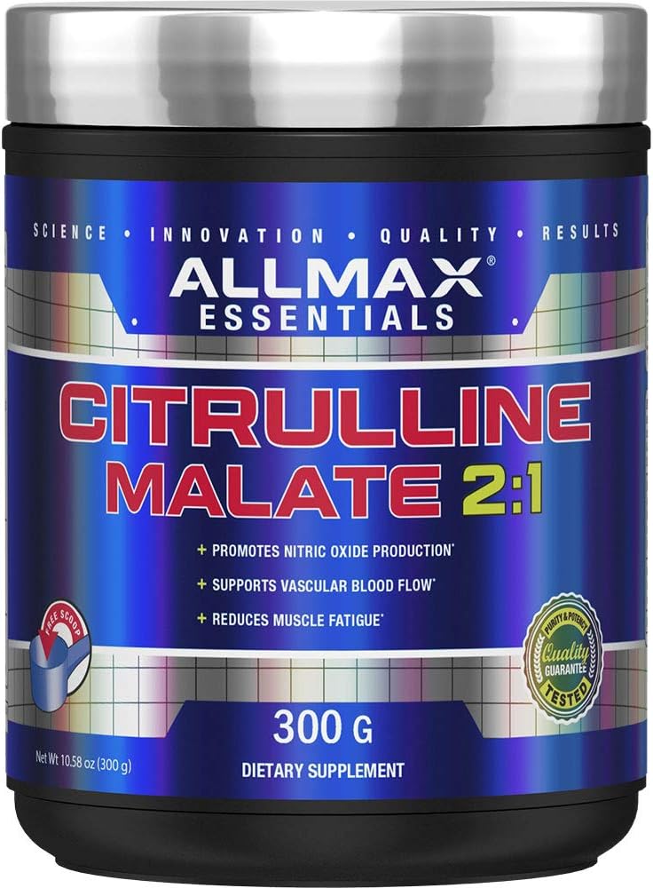 ALLMAX Nutrition Unflavored Citrulline Malate (300 g)