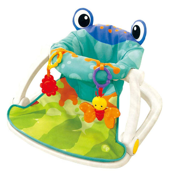 Portable Adjustable Frog Themed Sit-me-up Floor Seat