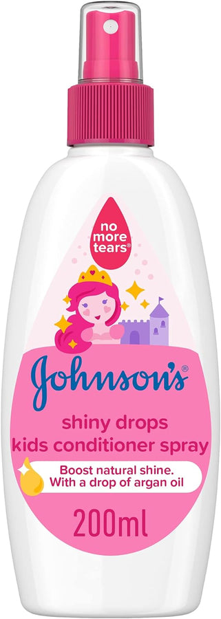 Johnson's Baby Kids Conditioner Spray - Shiny Drops, 200ml