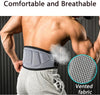 Goodern Weight Lifting Belt for Men Women,Breathable Adjustable Gym Belt with Back and Lumber Support,Workout Back Support Strap for Squats Powerlifting Fitness Workout and Strength Training