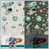 0TO1 Wall Stickers Decor, Glow Wall Decal, Diy Wall Stickers, Outer Space Glow in the Dark Wall Stickers, Glow in the Dark Wall Stickers for Kids Room, Perfect for Kids Bedroom Room, House Decoration