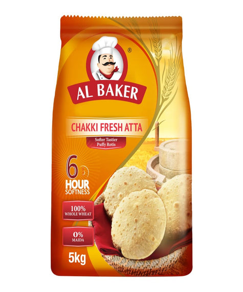 Al Baker, Chakki Fresh Atta Flour, 5kg