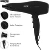 Geepas Ionic Hair Dryer – Professional Conditioning Hair Dryer for Frizz Free Styling with Concentrator - 2-Speed & 3 Temperature Settings, Cool Shot Function – 2200W - Powerful 2-Years Warranty