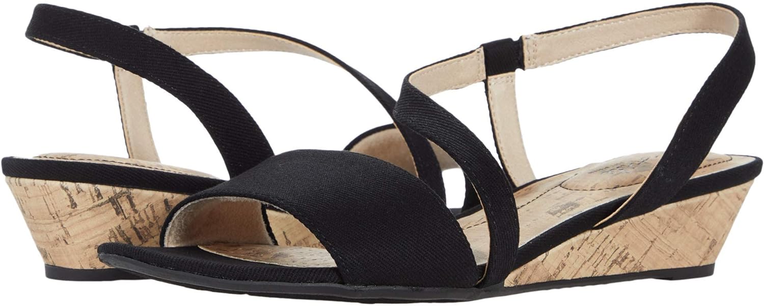 LifeStride Women's Yasmine Wedge comfort Sandal