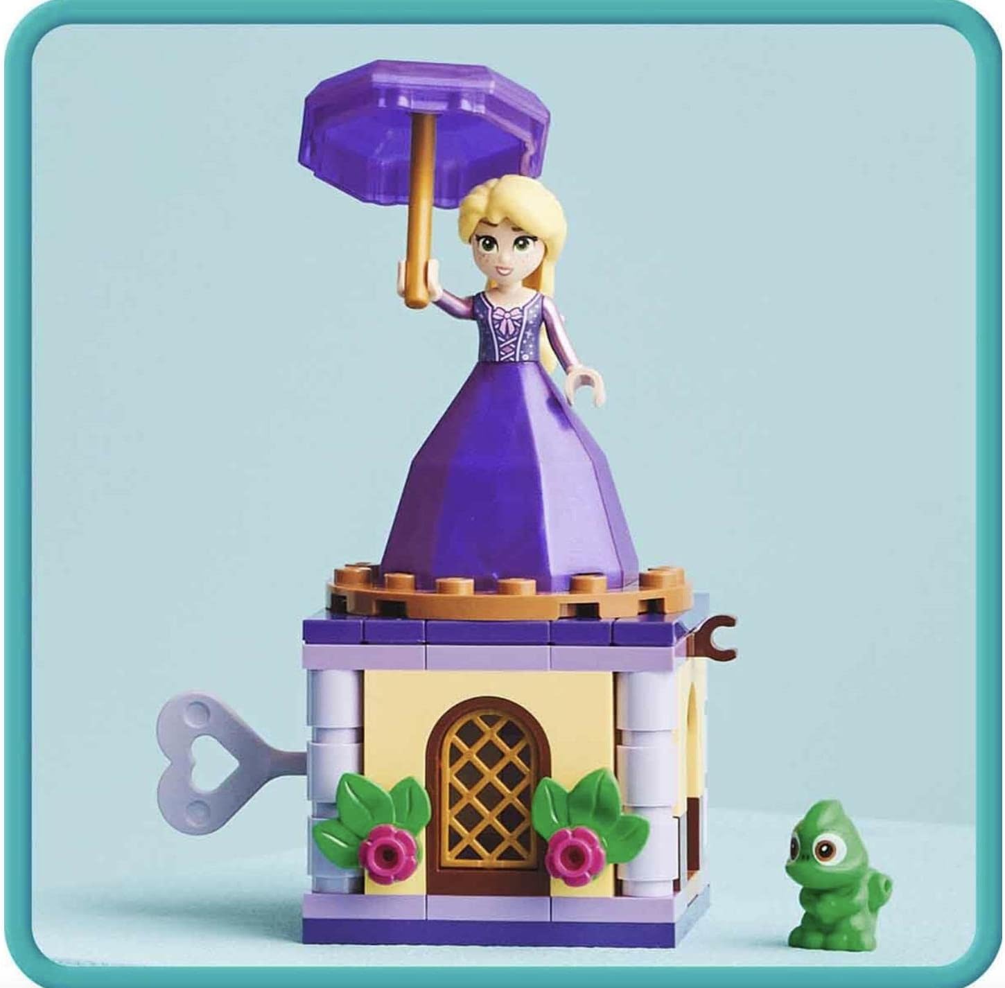 LEGO Disney Princess Twirling Rapunzel, Building Block Kids Toy, Age 5+, 43214 (89 Pieces)