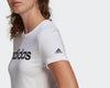 adidas womens Essentials-Slim Logo T-SHIRTS (pack of 1)