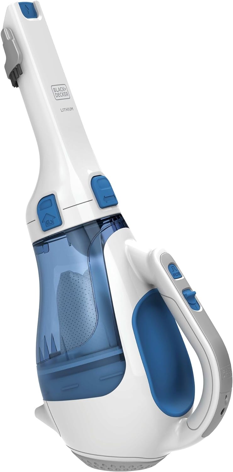 BLACK+DECKER dusbuster Handheld Vacuum, Cordless, Magic Blue (HHVI320JR02)