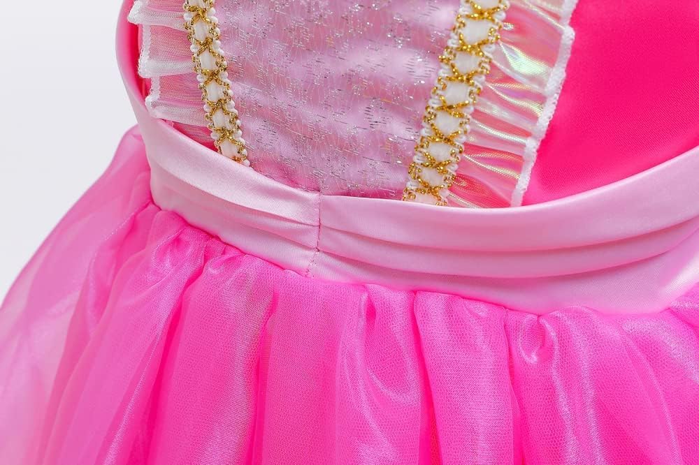 Princess Dress Costumes Birthday Party Costume Cosplay Dress up for Little Girls