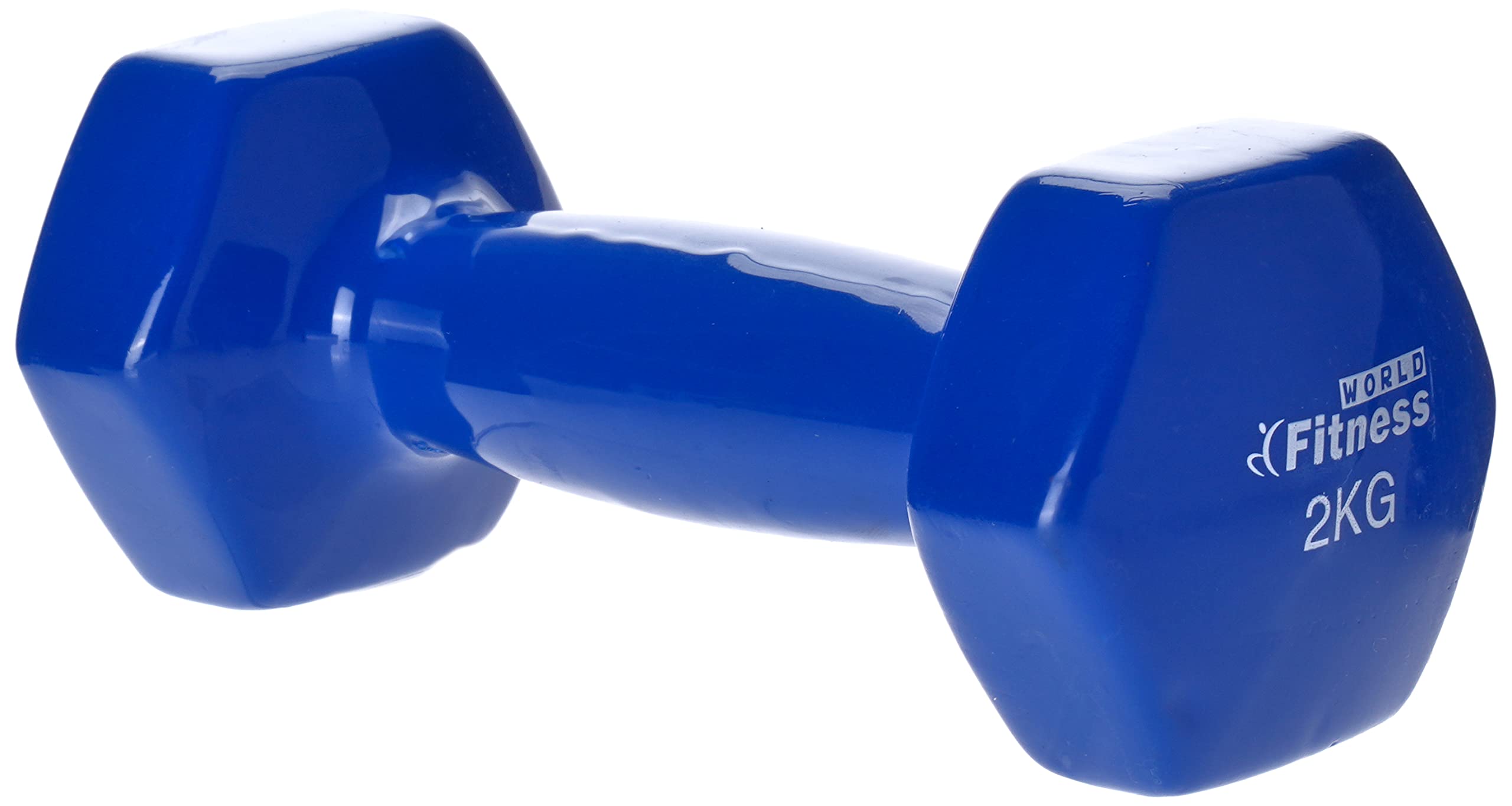 Fitness World, Unisex Training Dumbbell Set Of 2, 2Kg, Blue