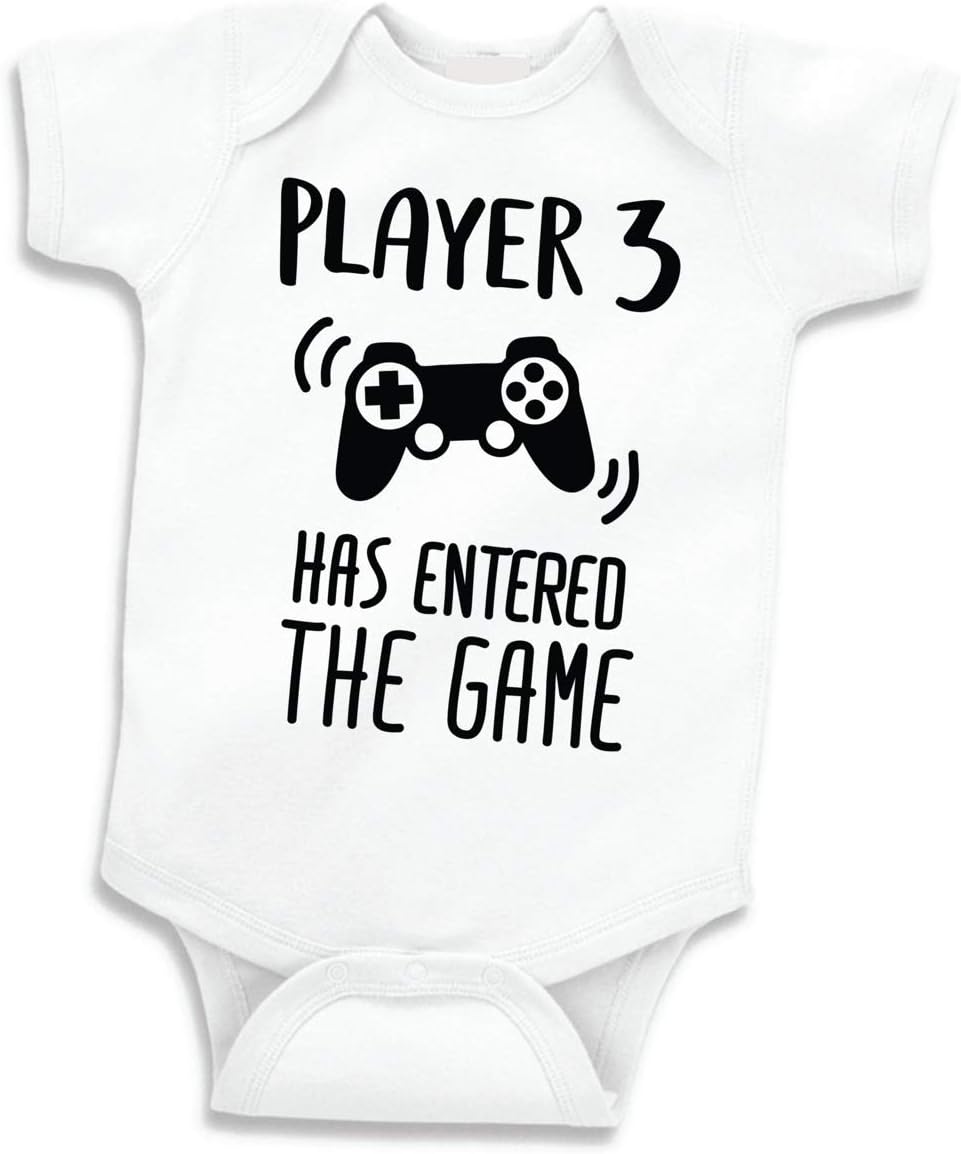 Bump and Beyond Designs Funny Gamer Pregnancy Announcement for Dad and Grandparents Gift