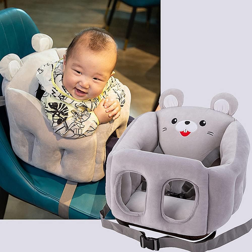 Baby Sofa Booster Chair Soft Plush Cartoon Animal Chair Baby Chair Learning to Sit Comfortable Plush Infant Seats 1ST