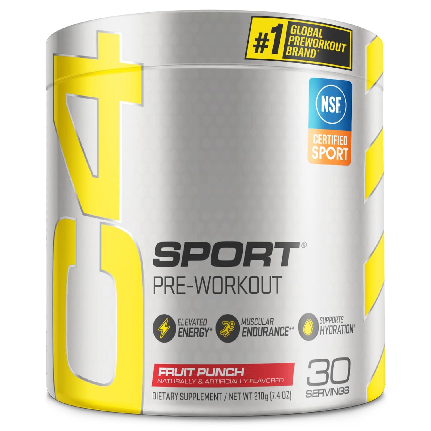 Cellucor C4 Sport Pre-Workout Fruit Punch (7.4oz, 210g)