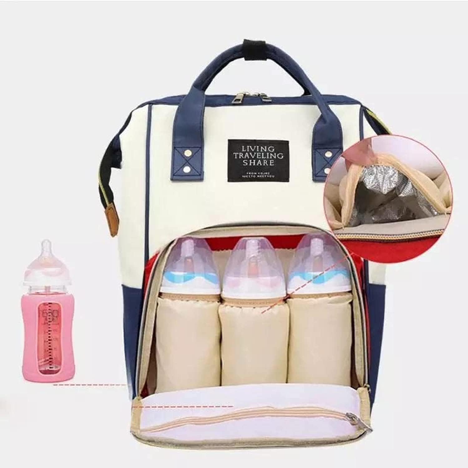 SCIENISH Maternity Backpack Waterproof Baby Diaper Bag