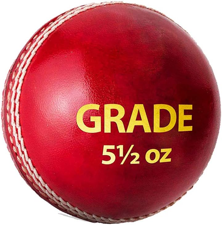 DSC 1500308 Grade Leather Cricket Ball (Red)