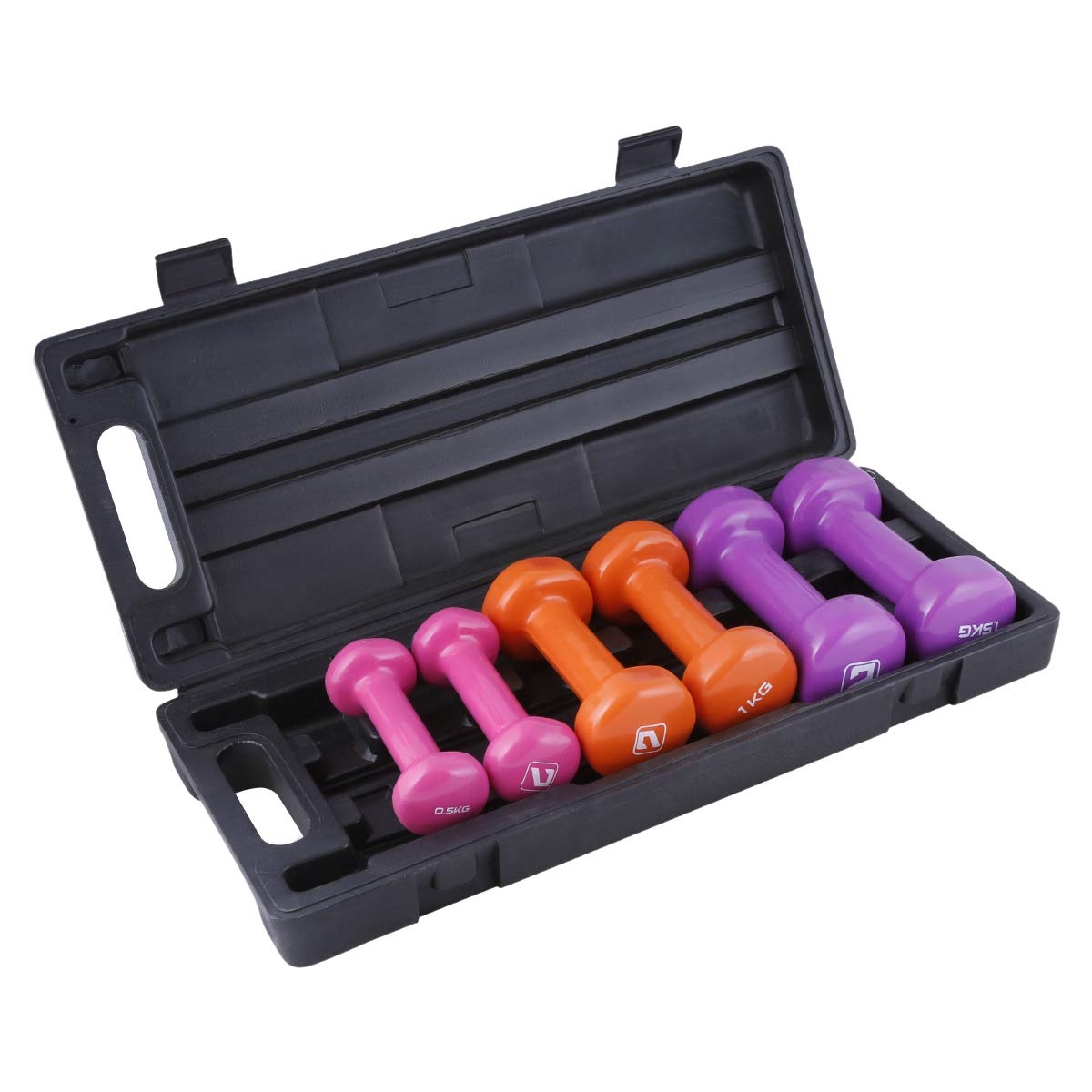 Liveup Sports LS2305-6KG Dumbbell Set, Multi Color