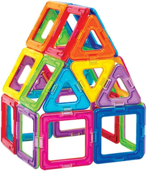 McDou 46 PCS Building Blocks Set,STEM Building Block Preschool Educational Construction Kit DIY Creative 3D Magnetic Toys For Boys Girls Kids Toddlers Children