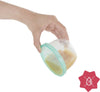Badabulle Baby Bowls with Lid/Food Storage Containers - 5 X 250ml
