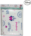 Disney Minnie Mouse 100% Waterproof Baby Diaper Changing Pad – Toddler & Baby Reusable Waterproof Baby Diaper Changing Mat for Home or for Travel – 47 x 64 cm, Soft & Secure & White.