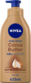 NIVEA Body Lotion Dry Skin, Cocoa Butter Vitamin E, 3x400ml