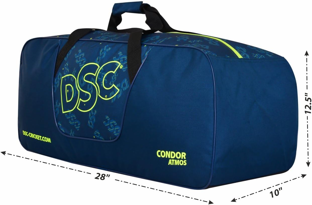 DSC Condor Atmos Polyester Cricket Kit Bag (Green)