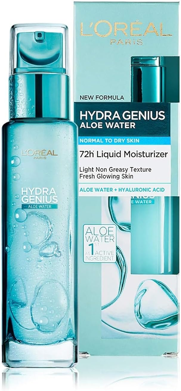 L'Oréal Paris Hydra Genius Aloe Water & Hyaluronic Acid 72H Liquid Moisturizer