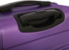 Giordano Double Spinner Luggage with Combination Lock for All Tastes (Purple, Cabin Size 20)