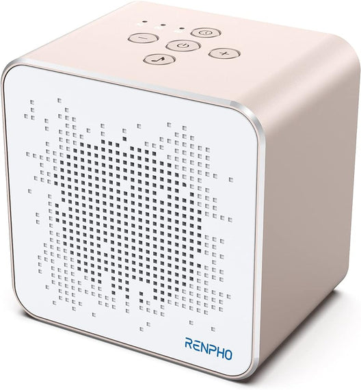 RENPHO Sound Machine, White Noise Machine for Sleeping Adult, Baby with Soothing Sounds, Memory Timer Function, Portable White Noise Machine for Office Privacy, Travel, Home, Sound Therapy