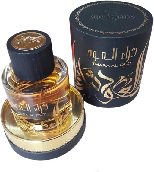 Thara al Oud | eau de parfum | 100ml | unisex spray from Dubai | luxury fragrance - Vanilla, Cardamom, oud wood, incense, sandalwood, amber and leather