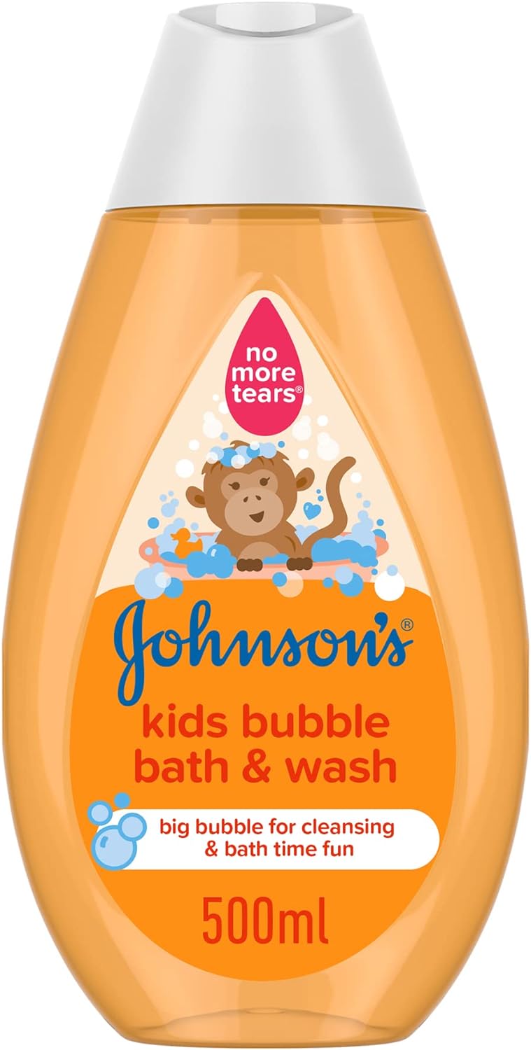 JOHNSON’S Kids Bubble Bath & Wash, 500ml
