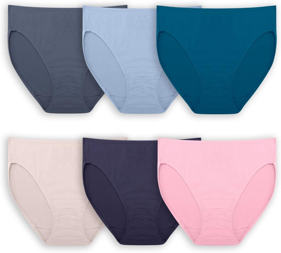 Fruit Of The Loom Women's Underwear Moisture Wicking Coolblend Panties
