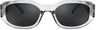 FEISEDY Small Square Sunglasses for Women Men Vintage Trendy Irregular Sunglasses B2322