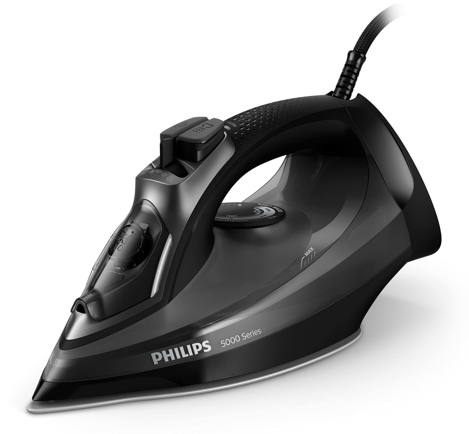 PHILIPS Steam Iron - Continuous Steam Flow of 45 Grams per minute and 200 g/min 2600W - 320ml - 50/60Hz - 5000 Series DST5040/86