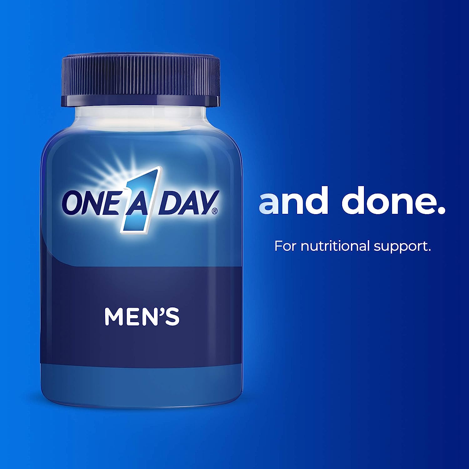 One A Day Men’s Multivitamin, Supplement with Vitamin A, Vitamin C, Vitamin D, Vitamin E and Zinc for Immune Health Support, B12, Calcium & More, 200 Count