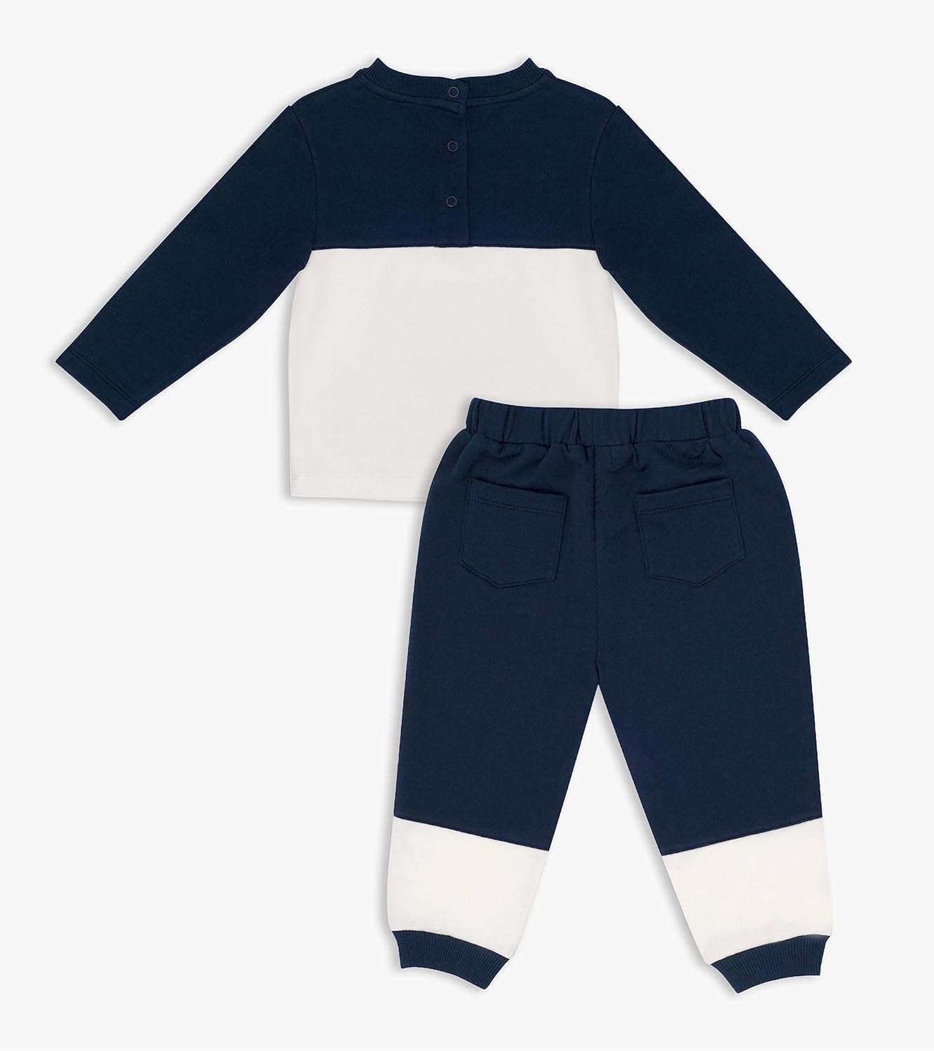 MOON 100% Cotton Baby Jogsuit 18-24M Blue - Navy Sports