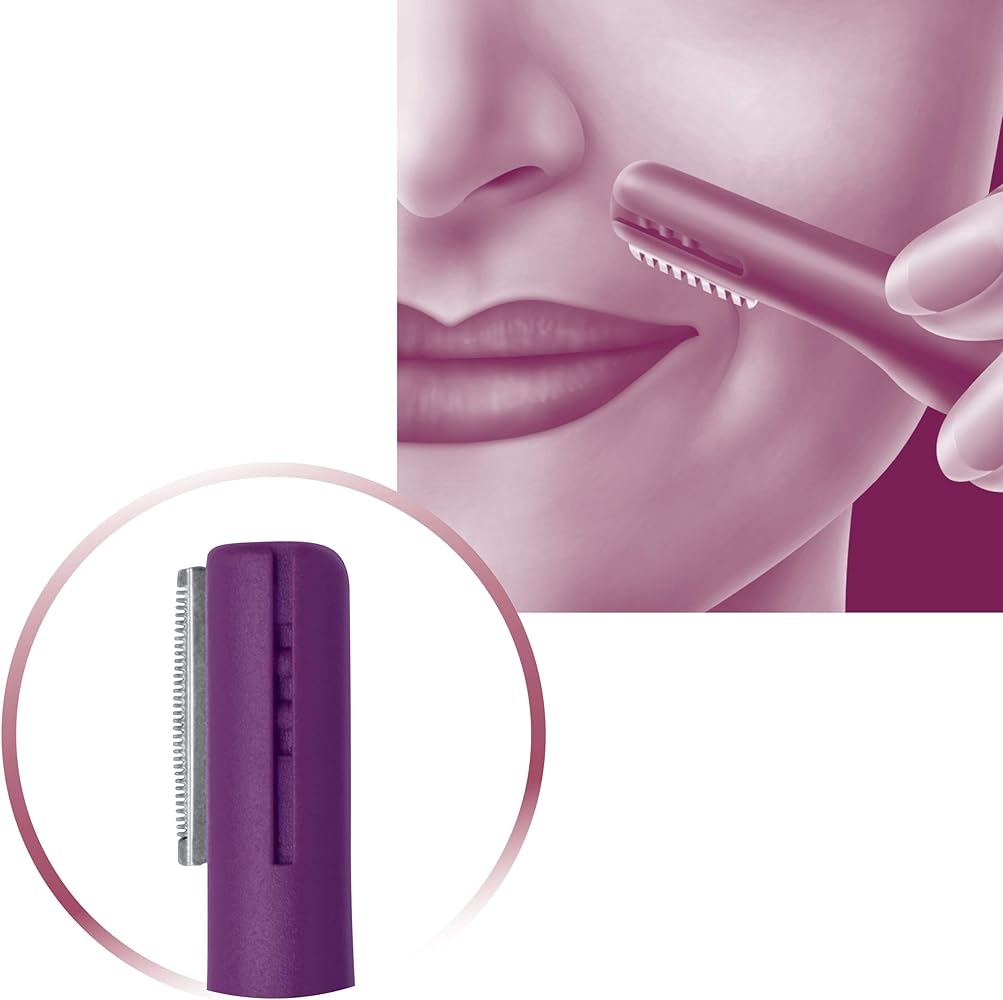 Philips PrecisionPerfect compact Precision Trimmer for Women, Facial Hair Removal & Eyebrows, HP6390/51