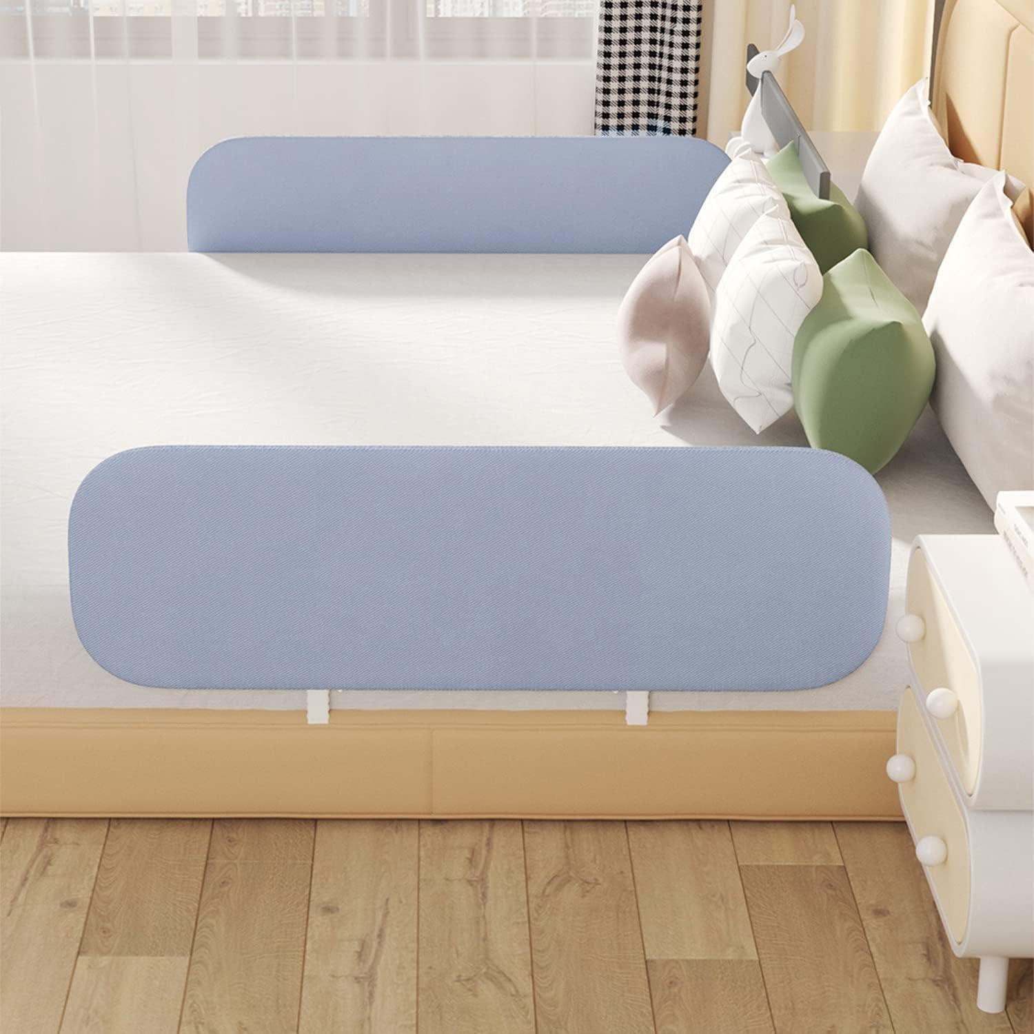 Stop Toddler Bed Rails for Crib,Toddler Bed Rails Guard,Universal Baby & Children Bed Rail,Upgrade Reinforced Safety Bed Fence Protector Rail for Cribs, Twin, Double, Full Size Queen & King Bed (1.2M)