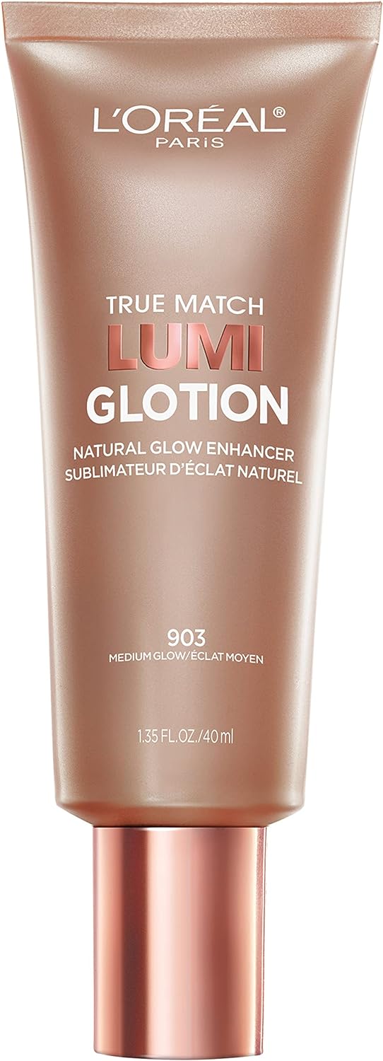 L’Oréal Paris Makeup True Match Lumi Glotion, Natural Glow Enhancer, Illuminator Highlighter Skin Tint, for an All Day Radiant Glow