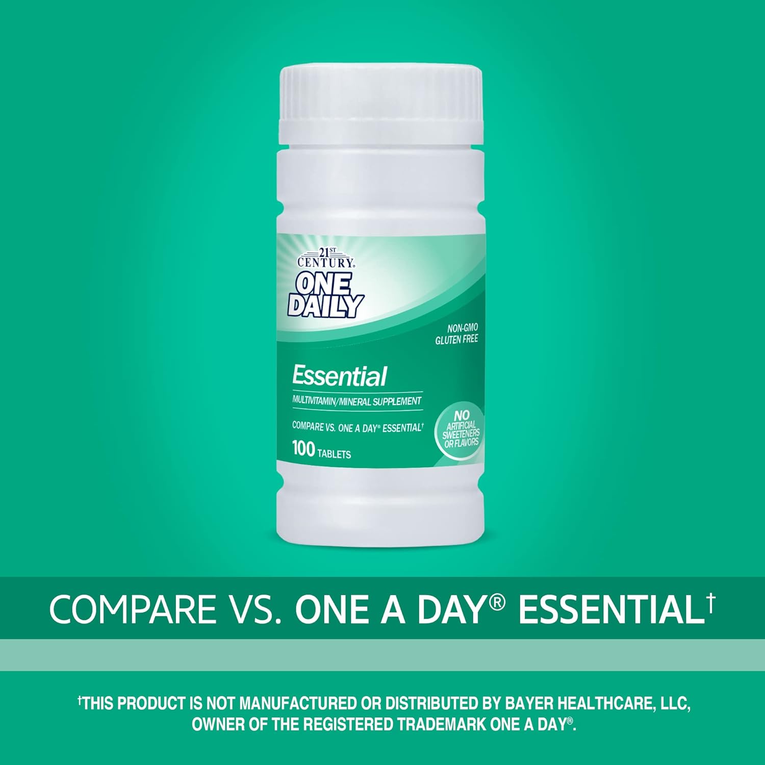 21st Century One Daily, Essential, 100 Tablets