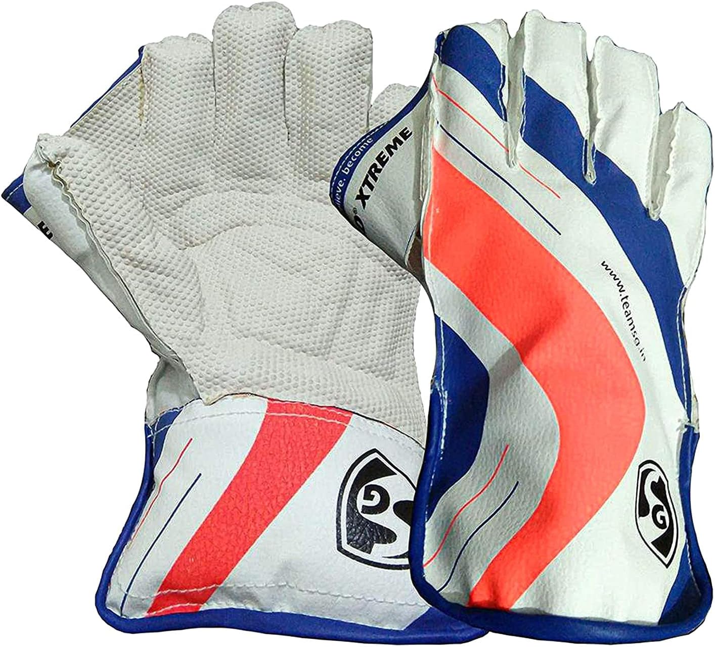 SG RSD Xtreme Wicket Keeping Gloves, Small Junior (Colour May Vary)