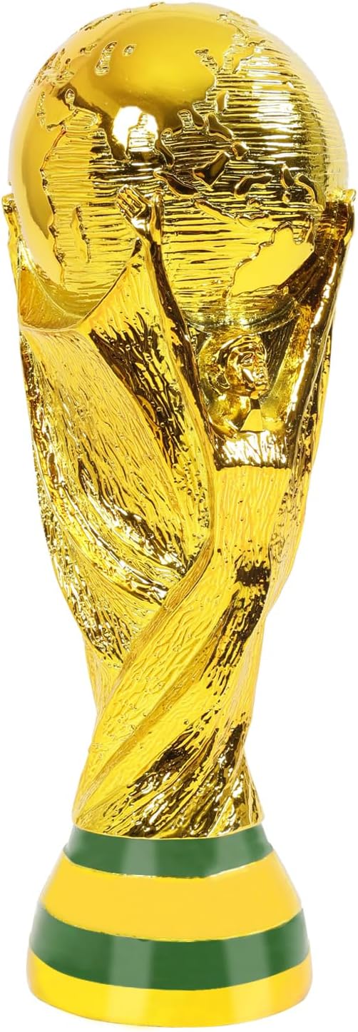 2022 World Cup Replica Resin Soccer Collectibles Sports Fan Trophy Gold Bedroom Office Desktop Decor