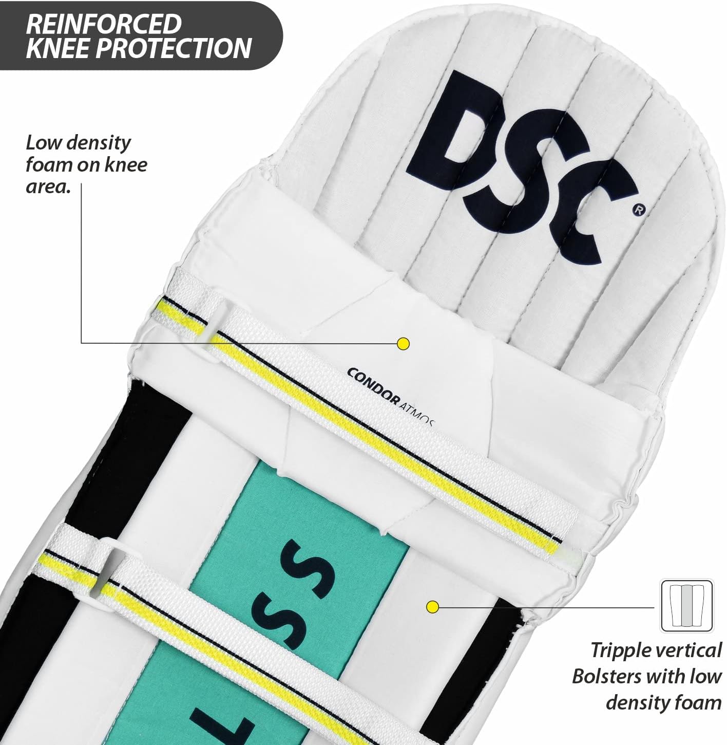 Dsc Condor Atmos Cricket Batting Legguard Mens Right