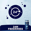 NIVEA MEN 3in1 Shower Gel Body Wash, Cool Kick 24h Fresh Effect Masculine Scent, 250ml