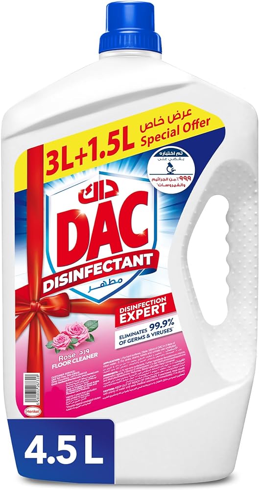 Dac Disinfectant Floor Cleaner - Lavender, 4.5L