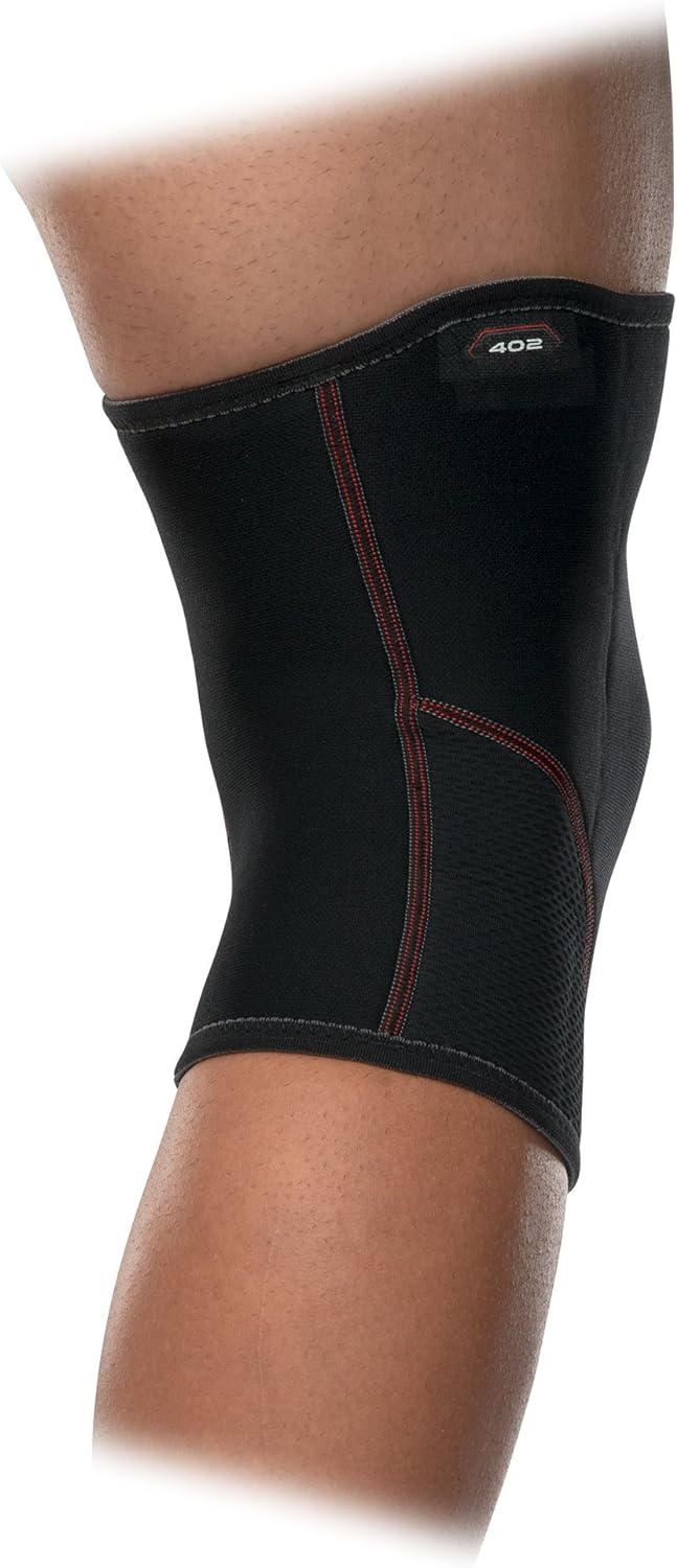 McDavid 402RBK Level 1 Knee Support with Open Patella, Medium, Black