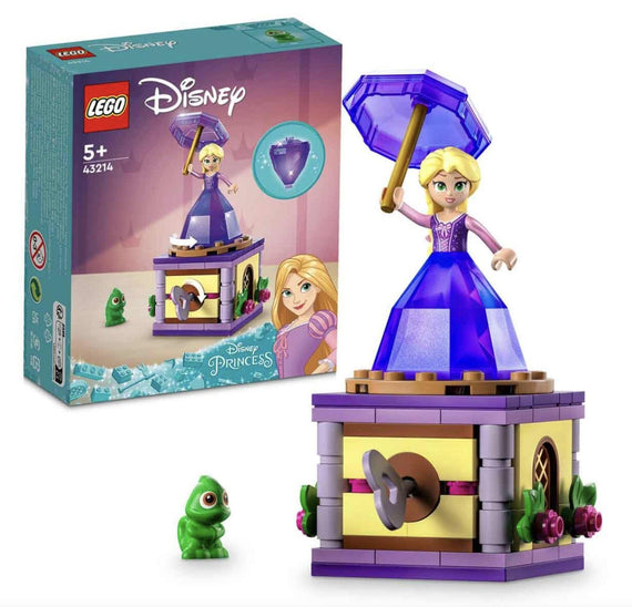 LEGO Disney Princess Twirling Rapunzel, Building Block Kids Toy, Age 5+, 43214 (89 Pieces)