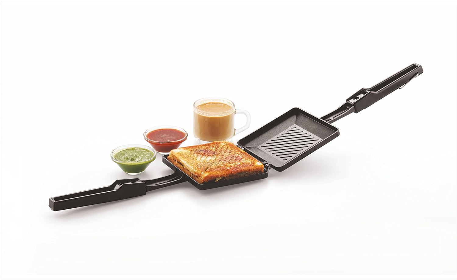 Tosaa Tstsolo Solo Regular Gas Sandwich Toaster (Black),Standard,2.2x13.5x5.3 In,Pack of 1