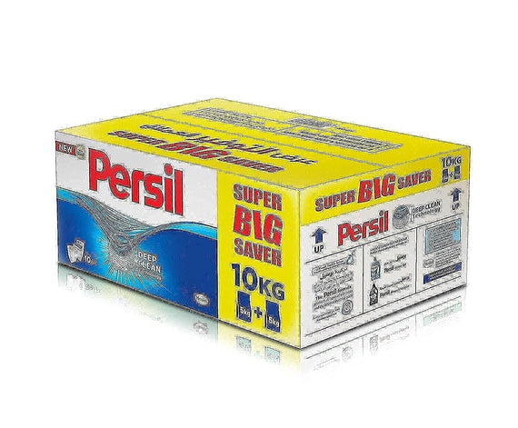 Persil Deep Clean Technology High Foam Detergent Powder Super Big Saver 10 kg (Packaging May Vary)